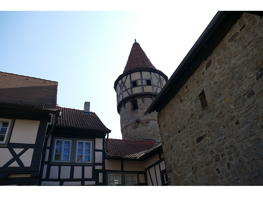 Sankt Crescentius on Tour in Ostheim und auf dem Kreuzberg (Foto: Karl-Franz Thiede)